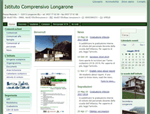 Tablet Screenshot of comprensivolongarone.info